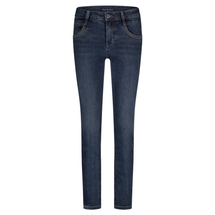 Red Button jeans Sissy borduur Grey Blue